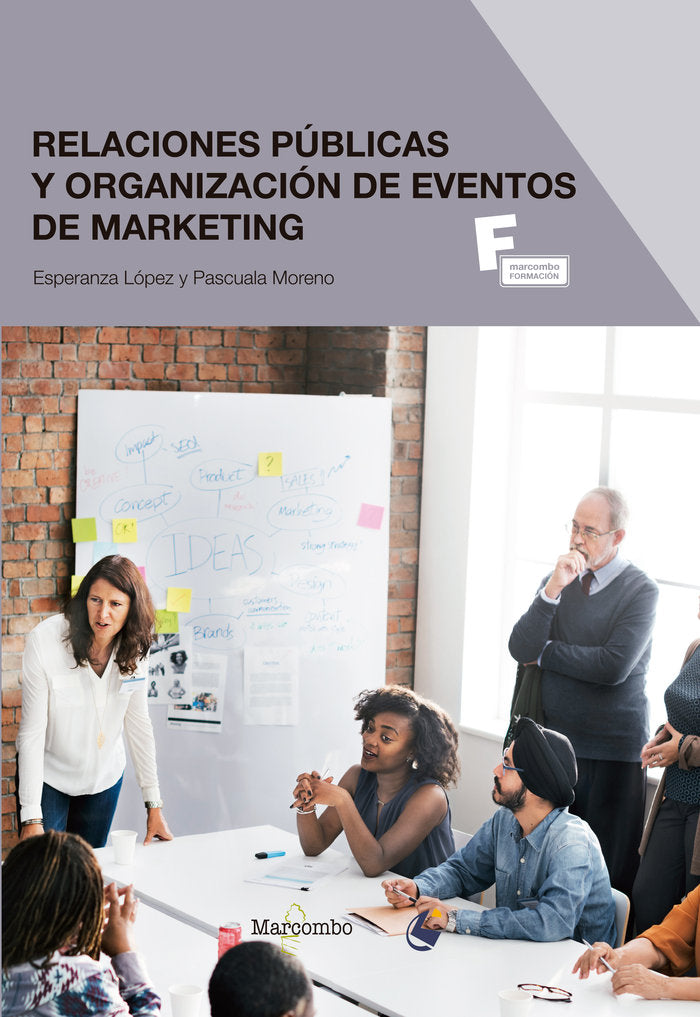 *Relaciones públicas y organización de eventos de marketing, de MORENO BUITRAGO, PASCUALA | portada del libro