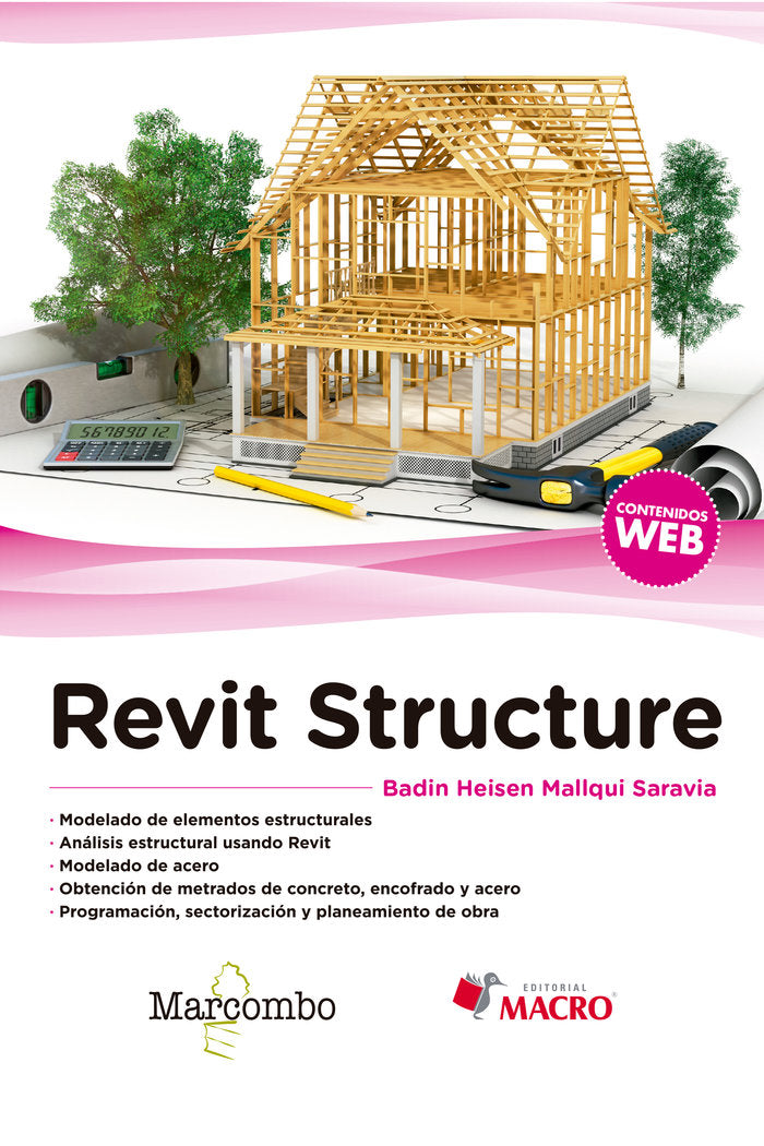 Revit Structure, de Badin Heisen Mallqui Saravia | portada del libro