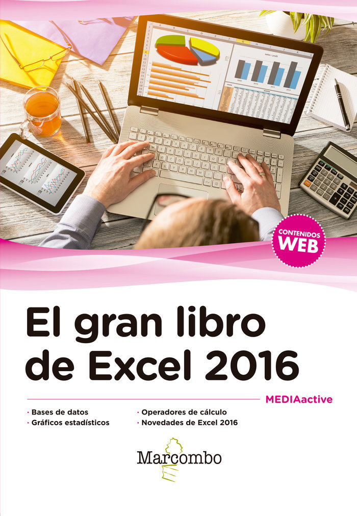 El gran libro de Excel 2016, de , MediaActive | portada del libro