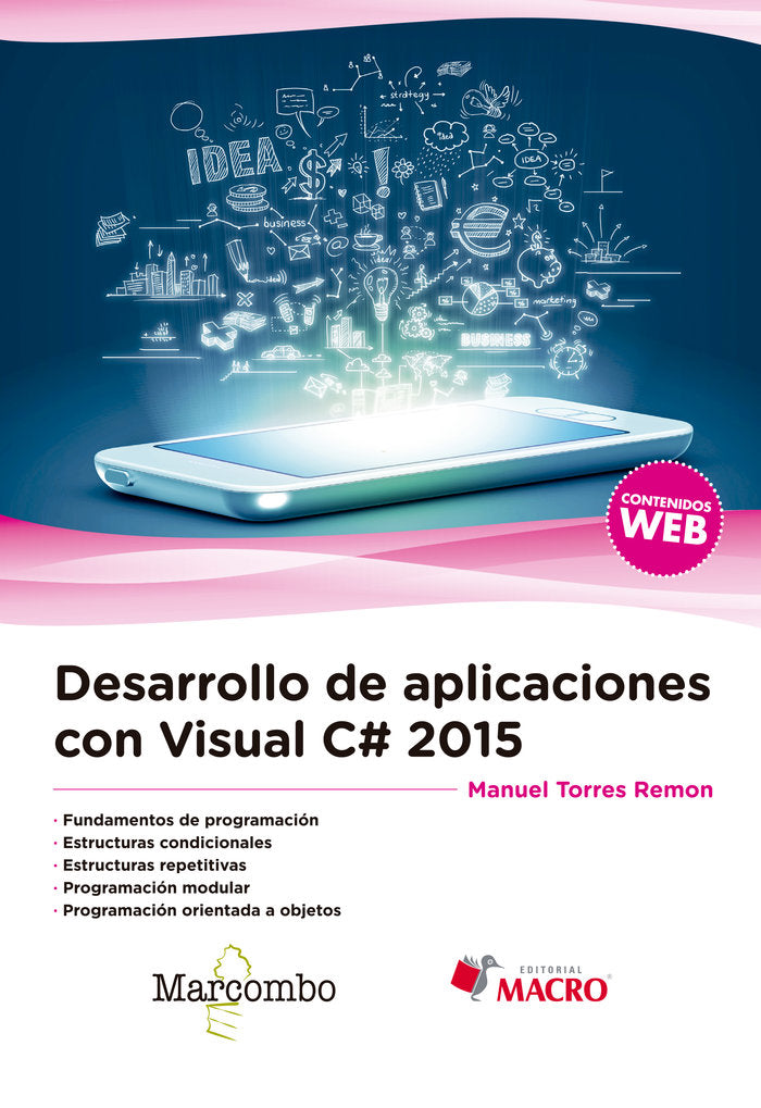 Desarrollo de aplicaciones con Visual C  2015, de Torres Remon , Manuel | portada del libro