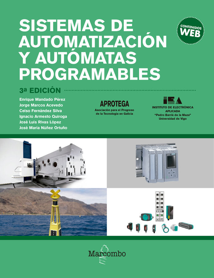 Sistemas de automatización y autómatas programables, de MANDADO PEREZ, ENRIQUE | portada del libro