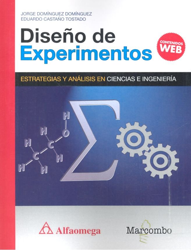 DISEÑO DE EXPERIMENTOS. ESTRATEGIAS Y ANÁLISIS EN CIENCIAS E INGENIERÍAS, de DOMÃNGUEZ ,JORGE | portada del libro