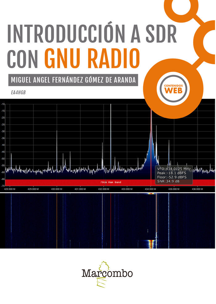Introducción a SDR con GNU Radio, de Fernández Gómez de Aranda, Miguel Ángel | portada del libro