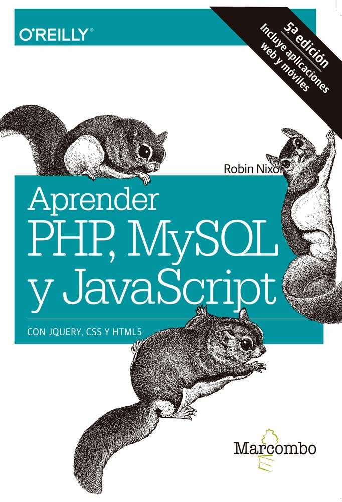 Aprender PHP, MySQL y JavaScript, de Nixon, Robin | portada del libro