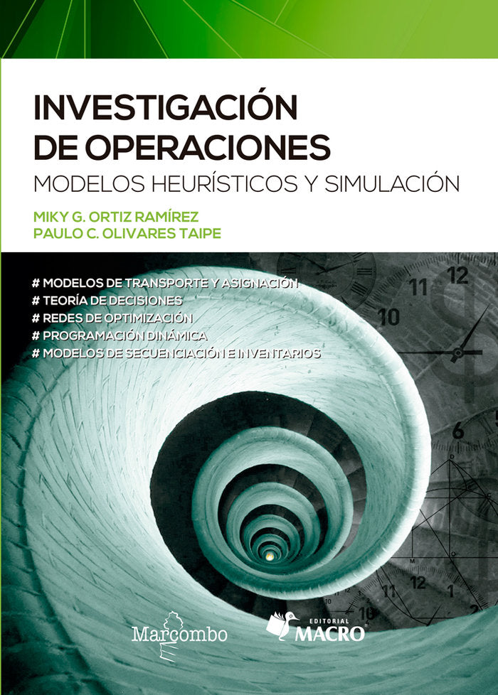 Investigación de operaciones, de Ortiz, M. | portada del libro