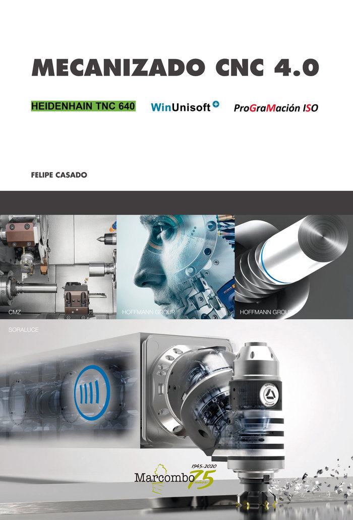 *Mecanizado CNC 4.0, de Felipe Casado | portada del libro