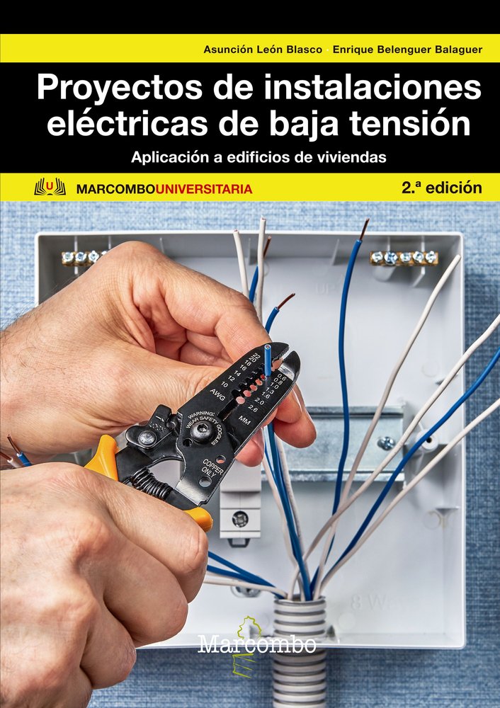 Proyectos de instalaciones eléctrica de baja tensión, de LEON BLASCO, Mª ASUNCION | portada del libro