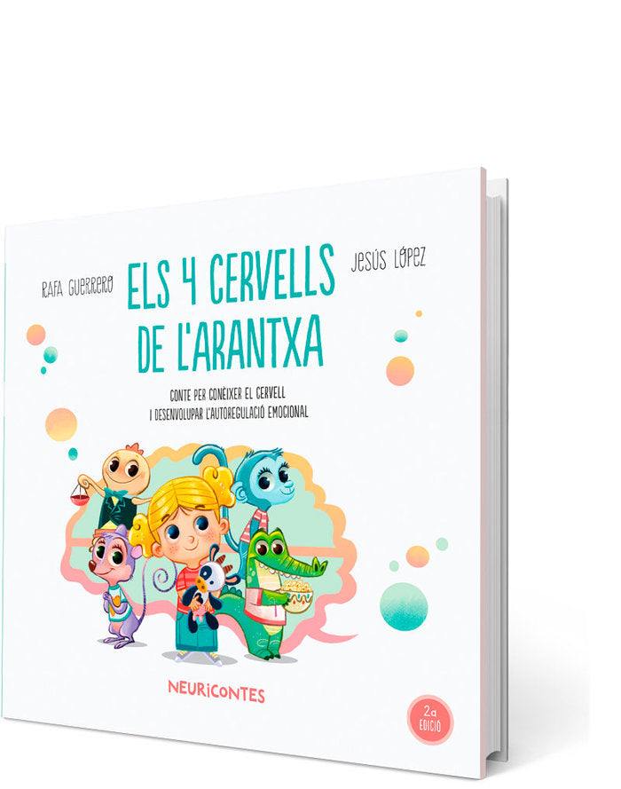 Els 4 cervells de lÆArantxa, de GUERRERO, RAFA | portada del libro