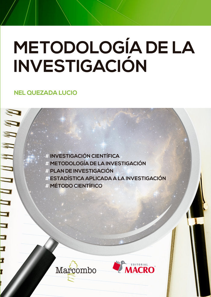 METODOLOGIA DE LA INVESTIGACION, de QUEZADA LUCIO,NEL | portada del libro