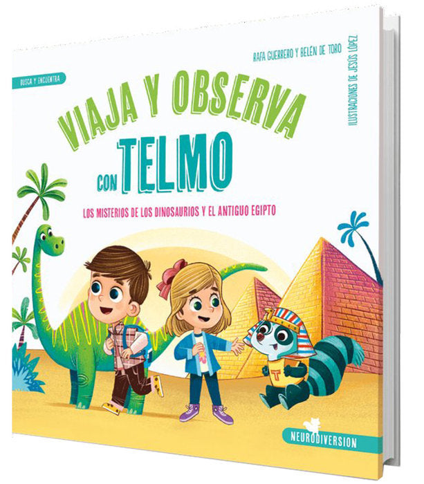 Viaja y observa con Telmo, de GUERRERO, RAFA | portada del libro