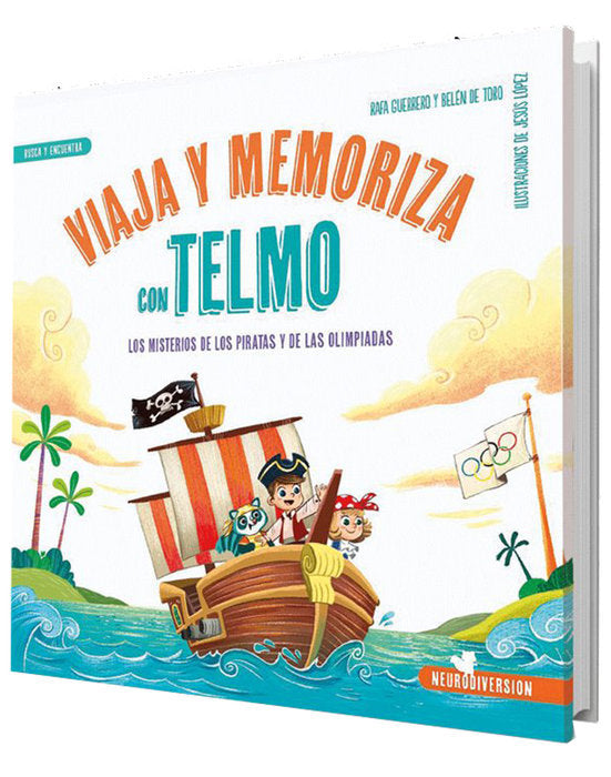 Viaja y memoriza con Telmo, de GUERRERO, RAFA | portada del libro