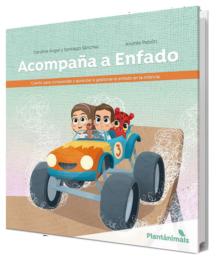 ACOMPAÑA A ENFADO, de ANGEL, CAROLINA | portada del libro