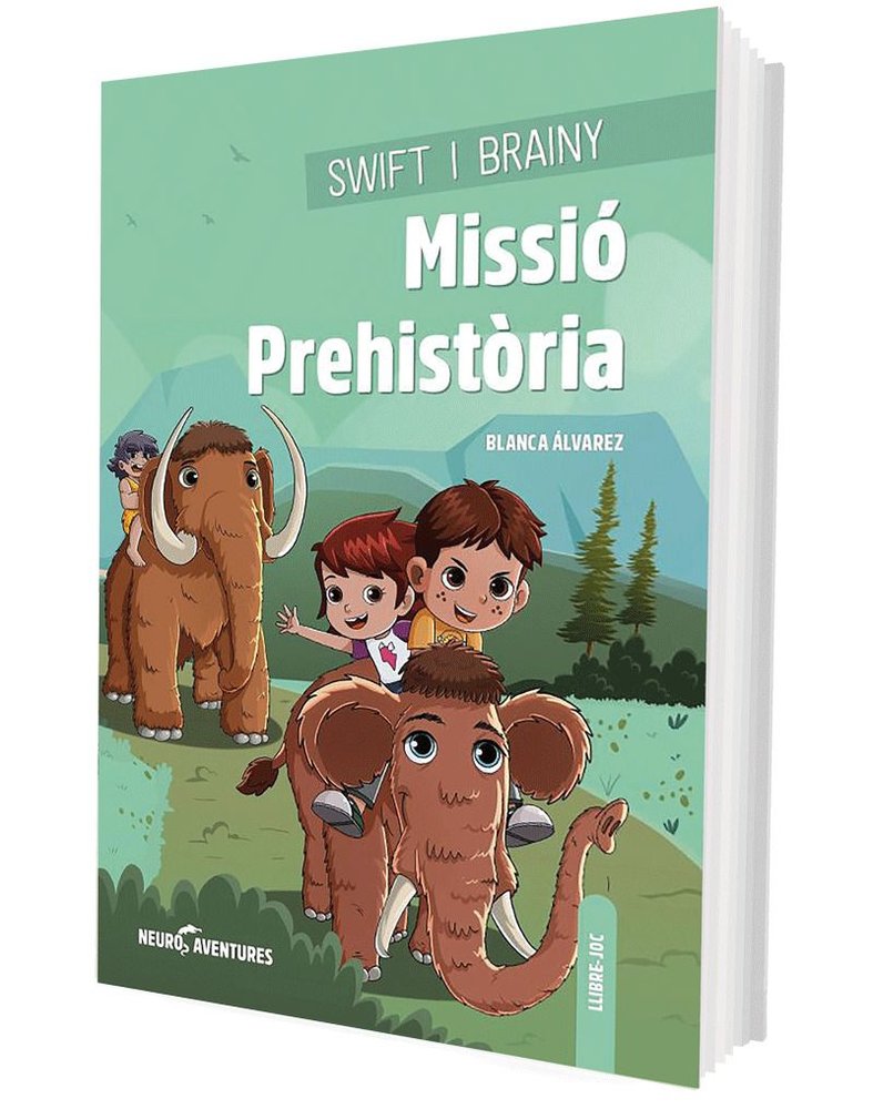 SWIFT I BRAINY MISSIO PREHISTORIA, de ALVAREZ,BLANCA | portada del libro
