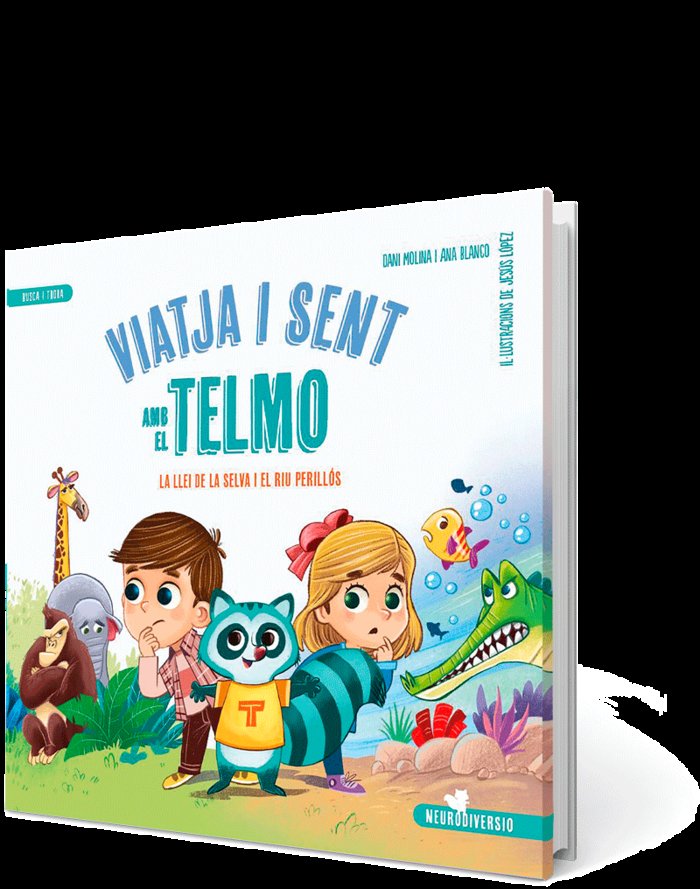 Viatja i sent amb el Telmo, de BLANCO FERNANDEZ, ANA | portada del libro