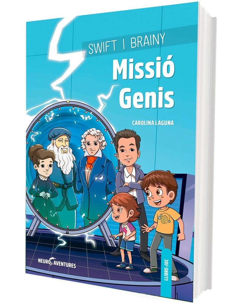 SWIFT I BRAINY - MISSIO GENIS, de LAGUNA, CAROLINA | portada del libro