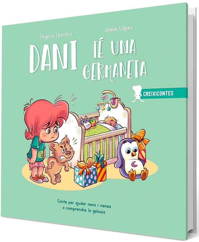 DANI TE UNA GERMANETA, de BEGOÑA IBARROLA | portada del libro
