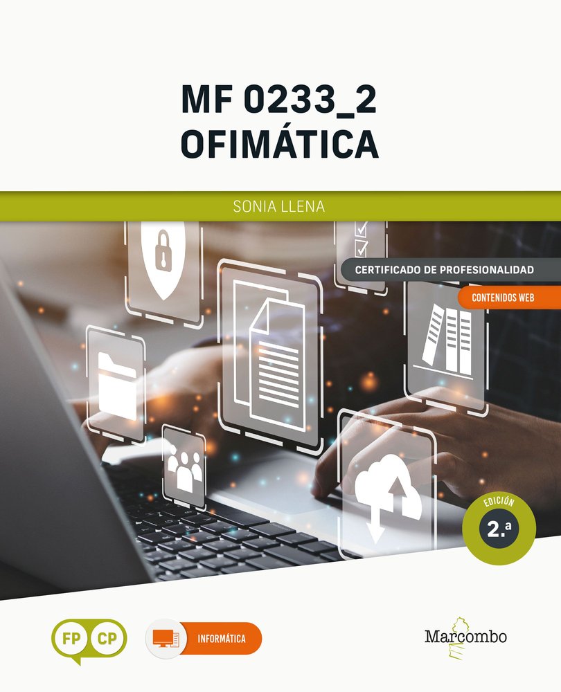 MF 0233_2 OFIMATICA 2ED, de LLENA, SÃNIA | portada del libro