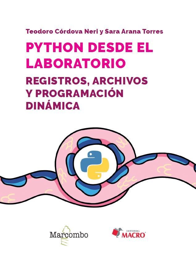 PYTHON DESDE EL LABORATORIO REGISTROS ARCHIVOS Y PROGRAMAC, de CORDOVA NERI, TEODORO | portada del libro