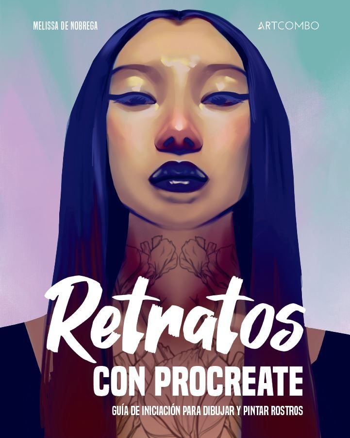 RETRATOS CON PROCREATE, de DE NOBREGA, MELISSA | portada del libro