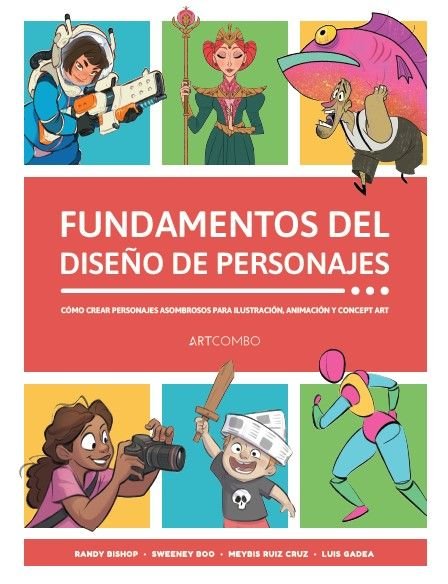 FUNDAMENTOS DEL DISEÑO DE PERSONAJES, de Bishop, Randy | portada del libro