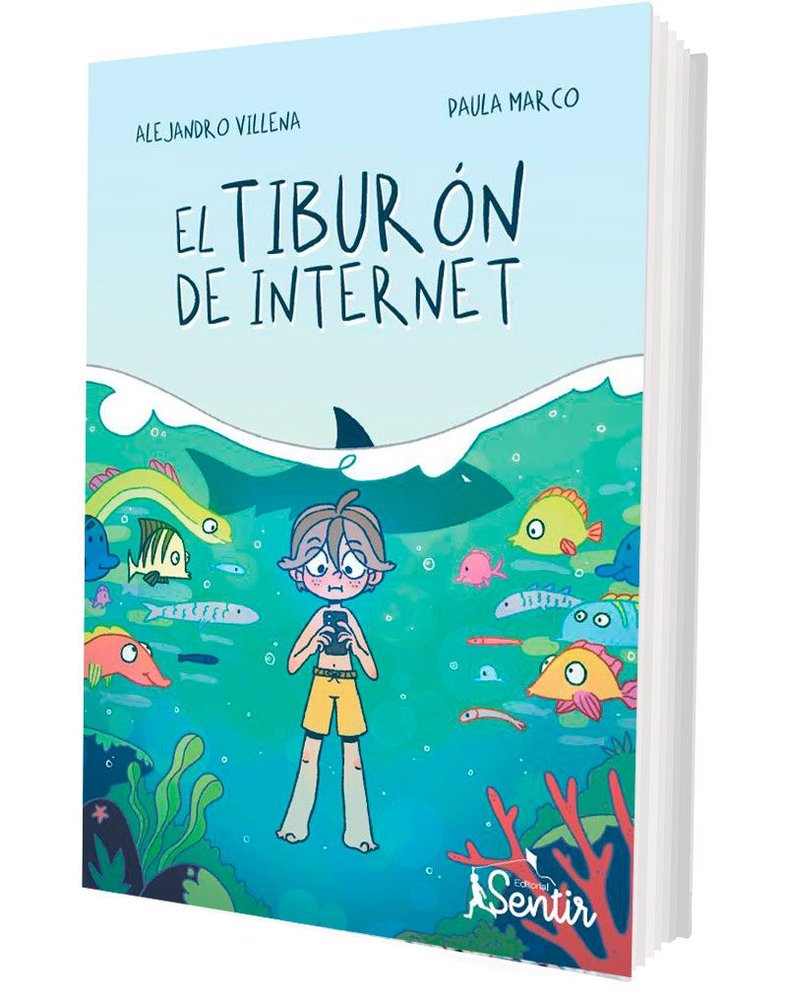 EL TIBURON DE INTERNET, de VILLENA, ALEJANDRO | portada del libro