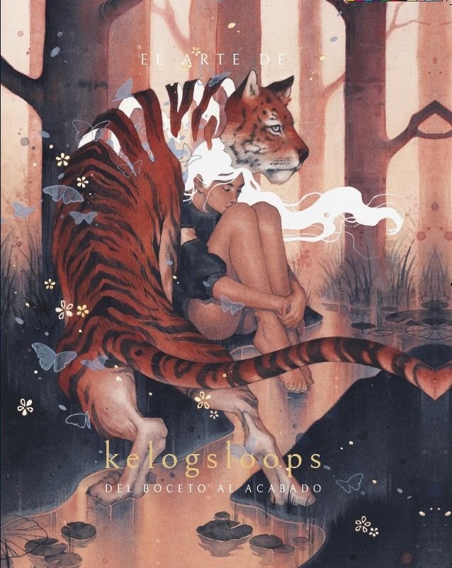 El arte de Kelogsloops: del boceto al acabado, de 3dtotal Publishing. | portada del libro