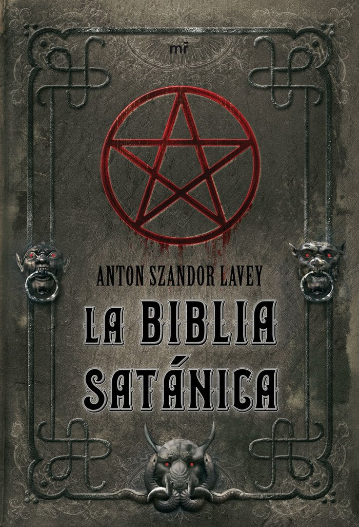 La Biblia satánica, de Szandor LaVey, Anton | portada del libro