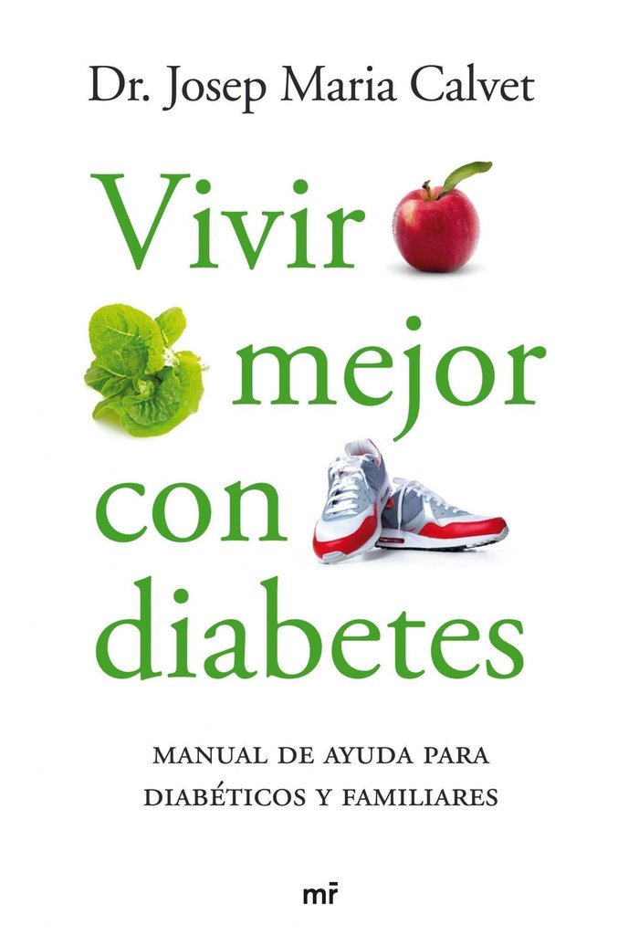 Vivir mejor con diabetes, de Calvet | portada del libro
