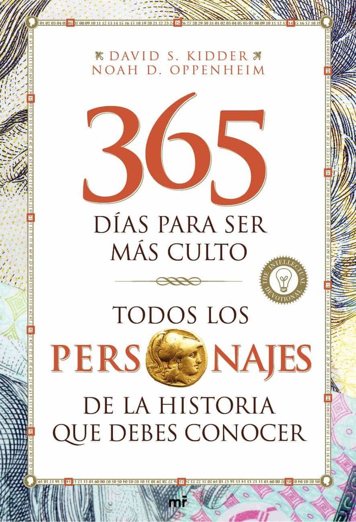 Todos los personajes de la historia que debes conocer. 365 días para ser más cul, de Kidder | portada del libro