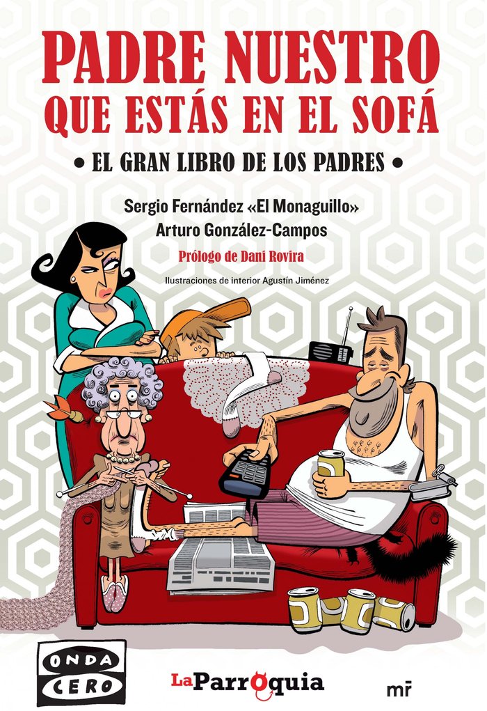 Padre nuestro que estás en el sofá, de González-Campos | portada del libro
