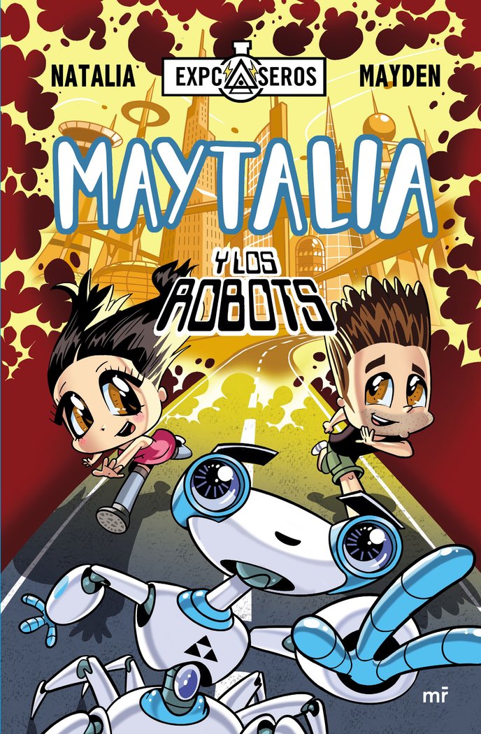 MAYTALIA Y LOS ROBOTS, de NATALIA | portada del libro