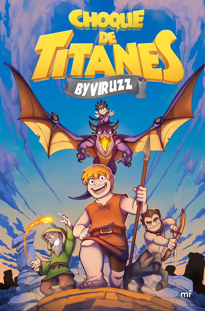 Choque de titanes, de ByViruzz | portada del libro