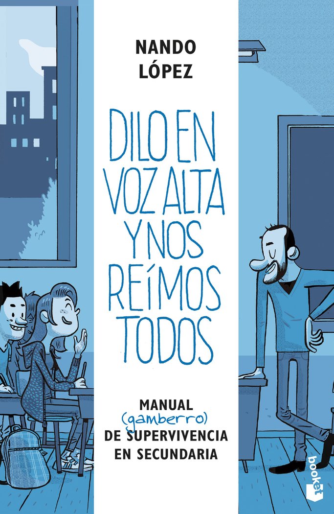 Dilo en voz alta y nos reímos todos, de López, Nando | portada del libro