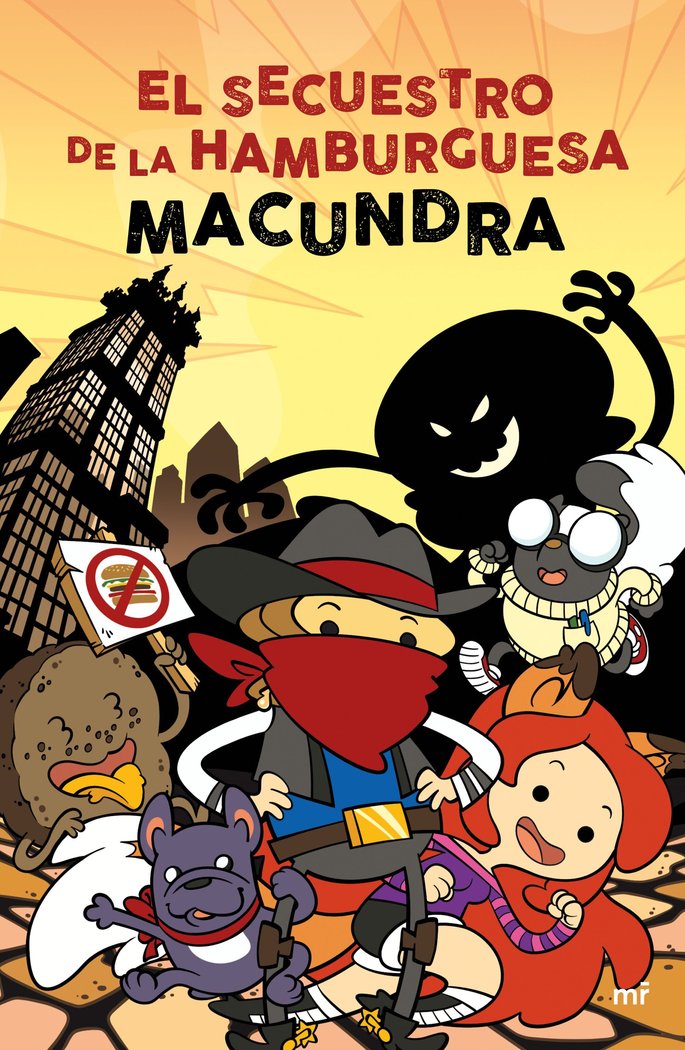 El secuestro de la hamburguesa, de Macundra | portada del libro