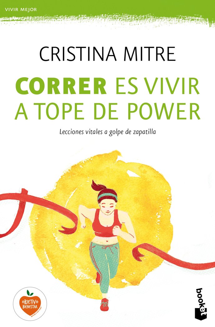 Correr es vivir a tope de power, de Mitre Aranda, Cristina | portada del libro