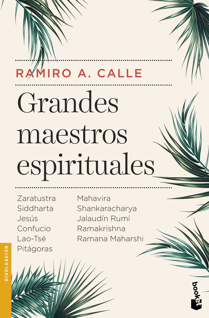 Grandes maestros espirituales, de Calle Capilla | portada del libro