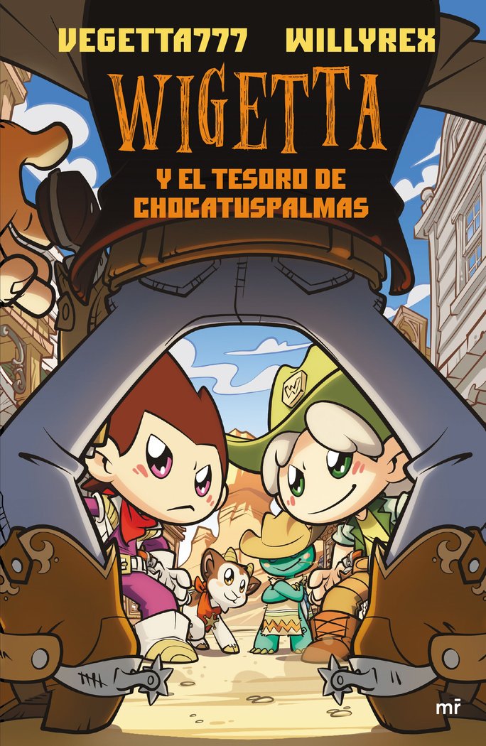 10. Wigetta y el tesoro de Chocatuspalmas, de Vegetta777 y Willyrex | portada del libro