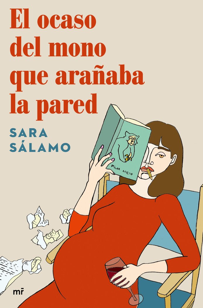 El ocaso del mono que arañaba la pared, de Sálamo, Sara | portada del libro