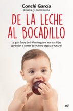 De la leche al bocadillo, de Conchi García | portada del libro