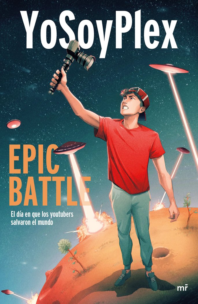 Epic Battle, de YoSoyPlex | portada del libro