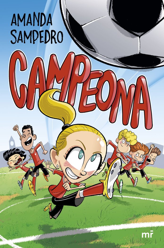 CAMPEONA, de AMANDA SAMPEDRO | portada del libro