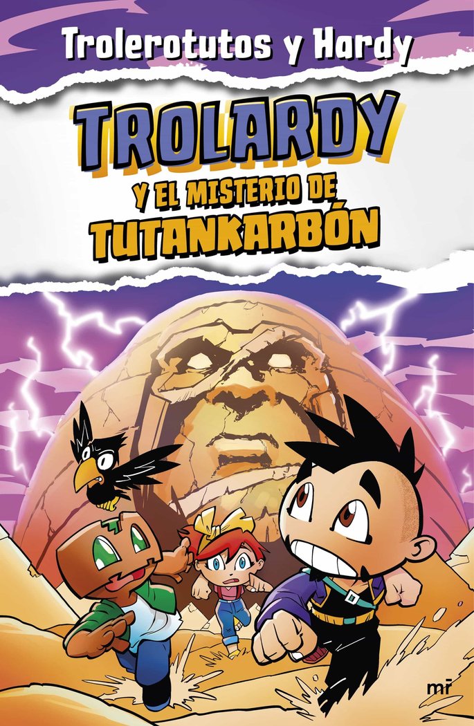 TROLARDY Y EL MISTERIO DE TUTANKARBON, de TROLEROTUTOS Y HARDY | portada del libro