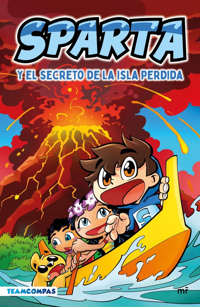 SPARTA Y EL SECRETO DE LA ISLA PERDIDA, de SPARTA | portada del libro