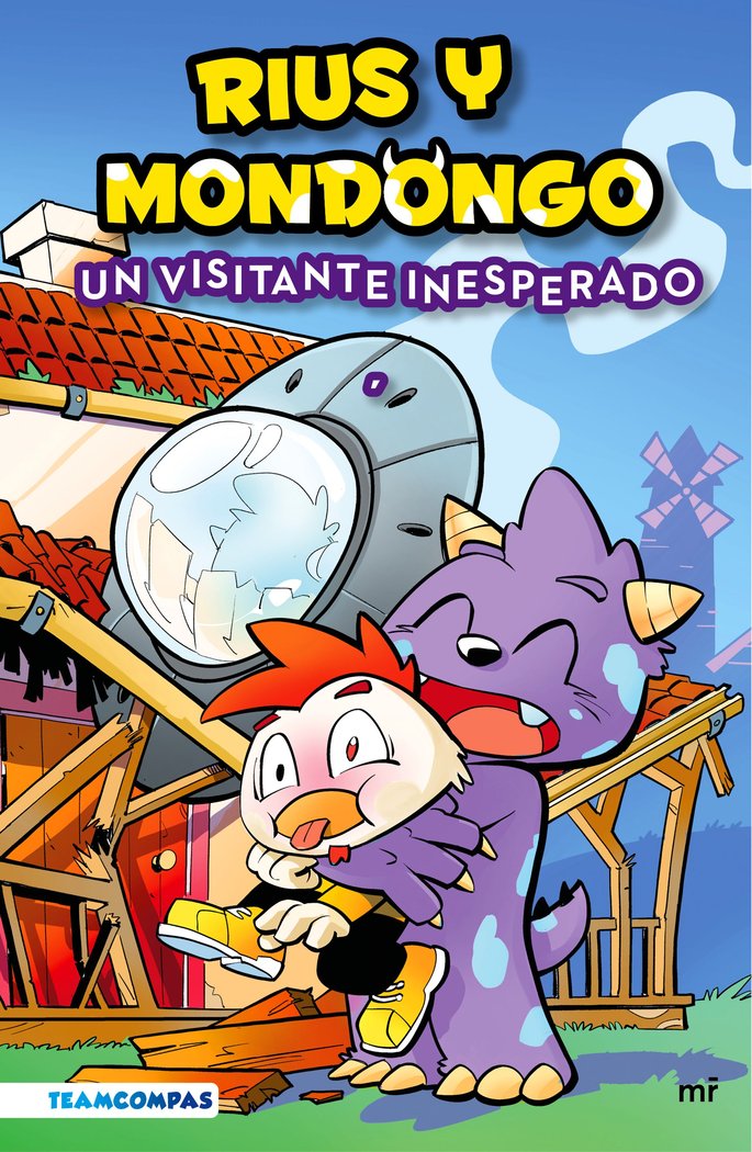 RIUS Y MONDONGO: UN VISITANTE INESPERADO, de RIUSPLAY Y MONDONGO | portada del libro
