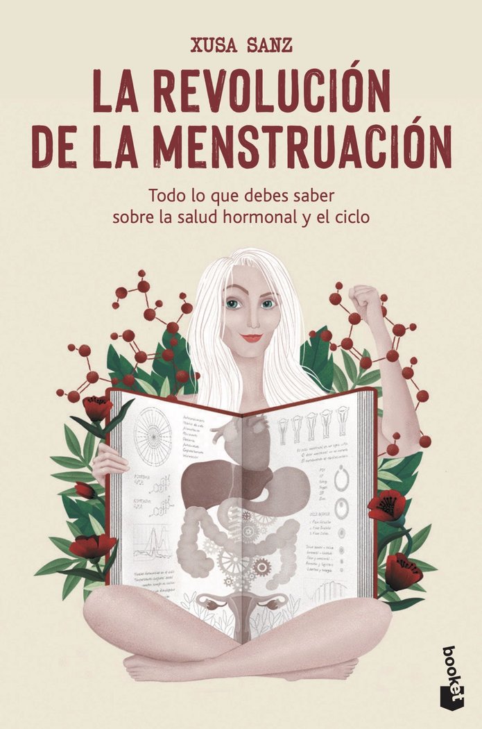 LA REVOLUCION DE LA MENSTRUACION, de XUSA SANZ | portada del libro