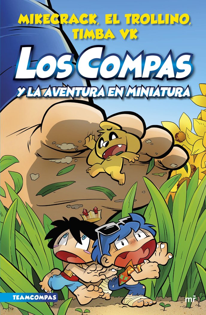 Compas 8. Los Compas y la aventura en miniatura, de MIKECRACK | portada del libro