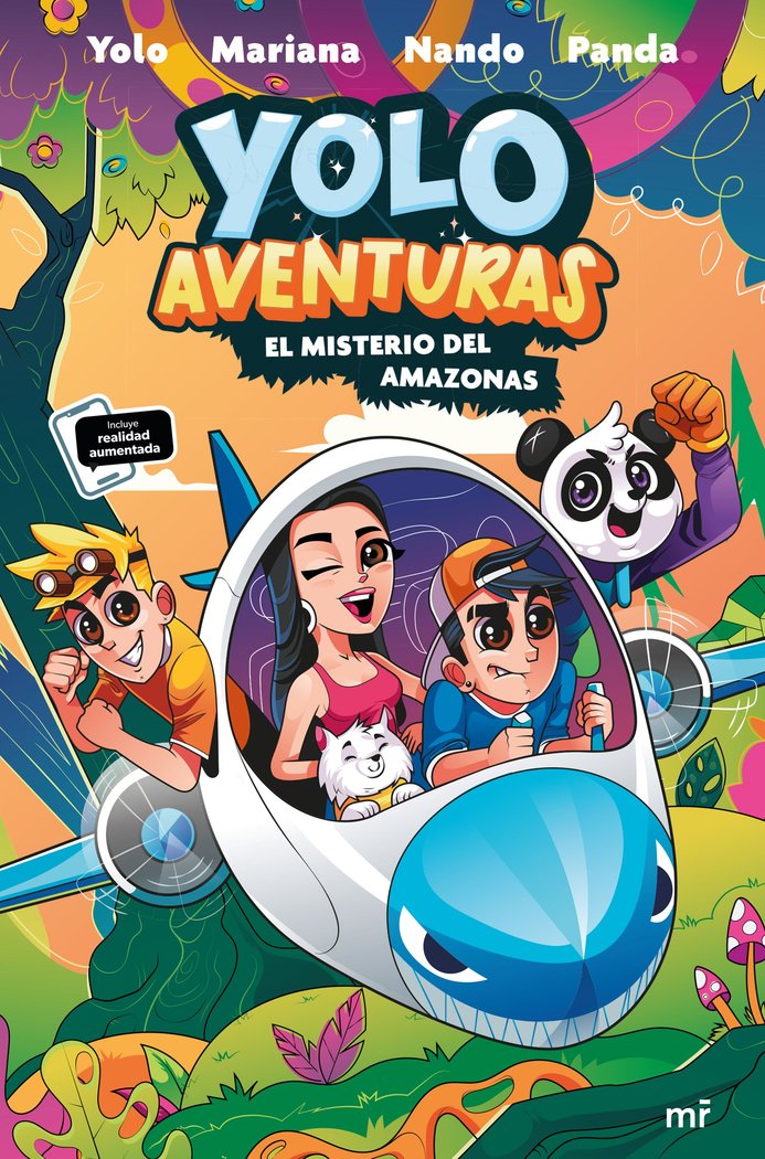 Yolo Aventuras 2. El misterio del Amazonas, de LOS AVENTUREROS#YOLO | portada del libro