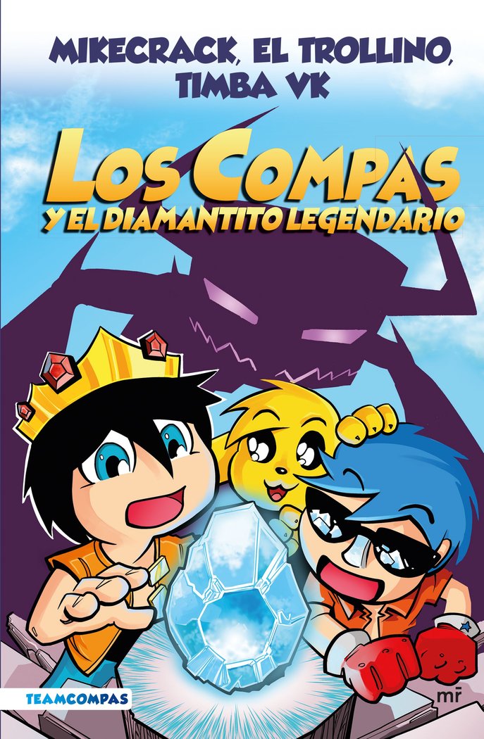 Compas 1. Los Compas y el diamantito legendario (edición a color), de MIKECRACK | portada del libro