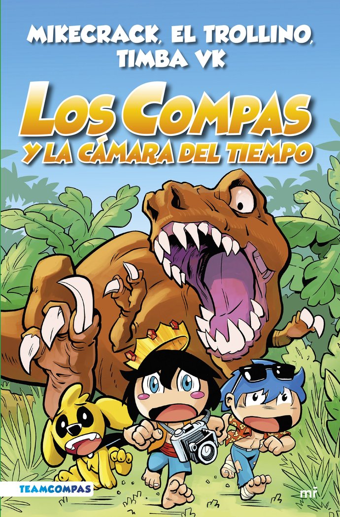 Compas 3. Los Compas y la cámara del tiempo (edición a color), de MIKECRACK | portada del libro