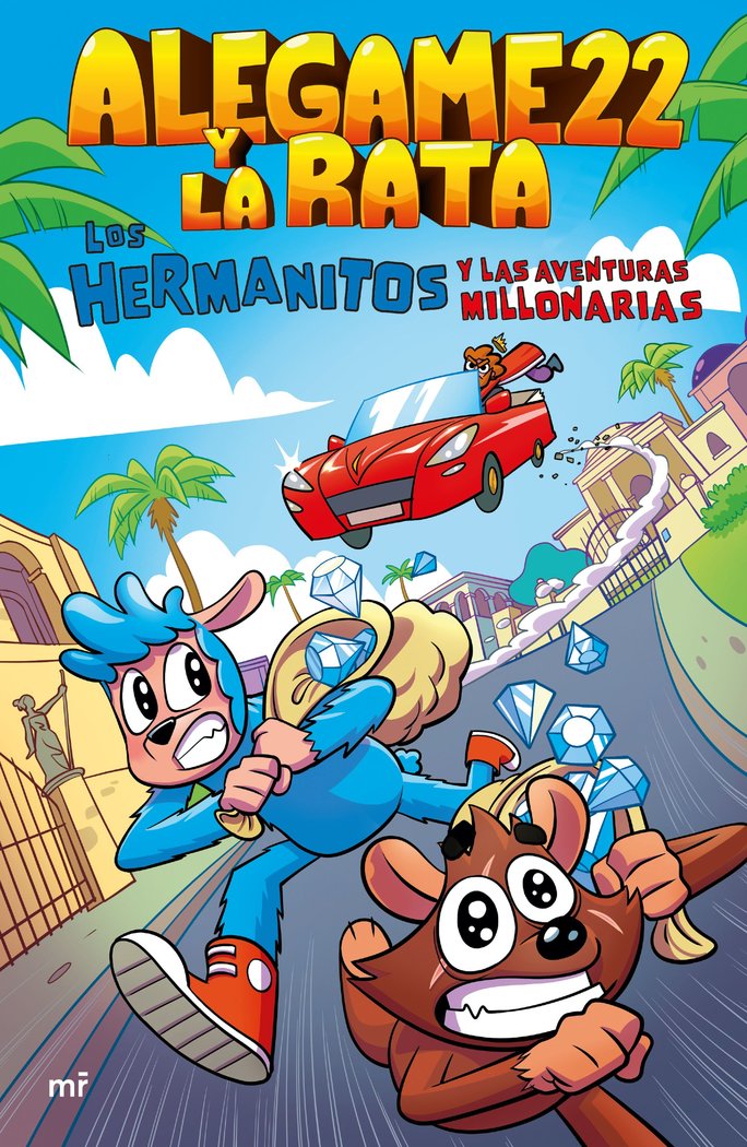 Los Hermanitos y las aventuras millonarias, de ALEGAME22 Y LA RATA | portada del libro